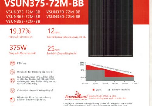 Pin mặt trời VSUN-375W